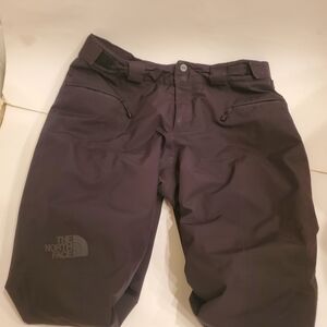 The North Face Womens Medium Rain Snow Black Pants